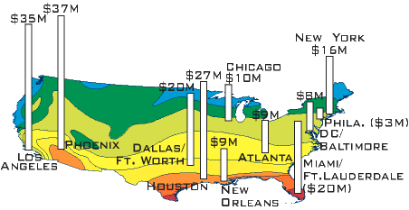heat island map