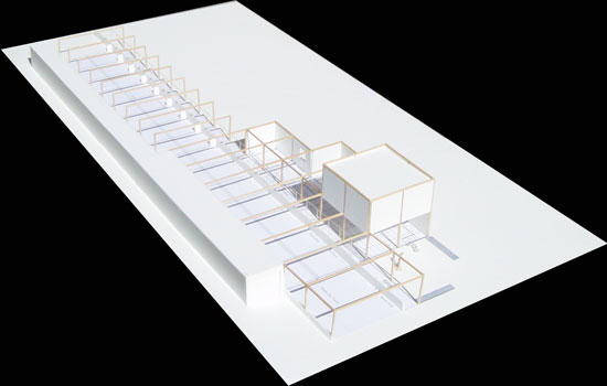 modern architecture models. architect study model