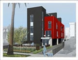 cardiff cubes small lot subdivision los angeles architect