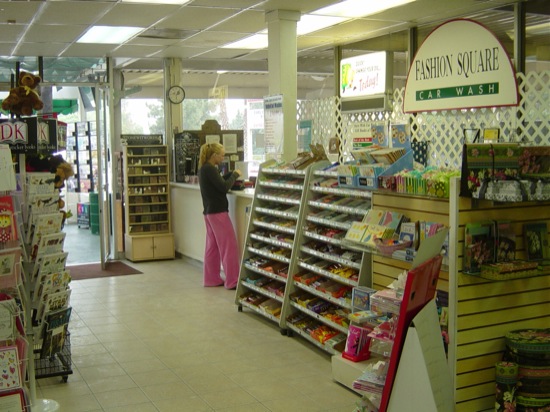 existing cashier area