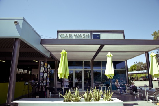Modern car wash architect Fashion Square Car Wash