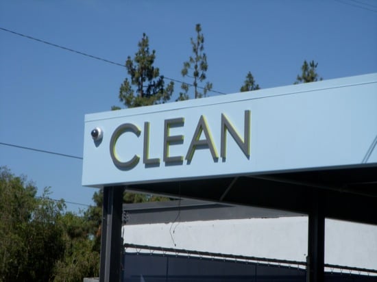 clean  sign