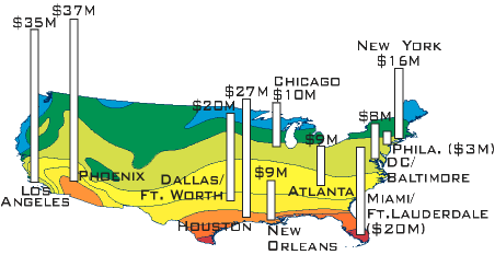 heat island map