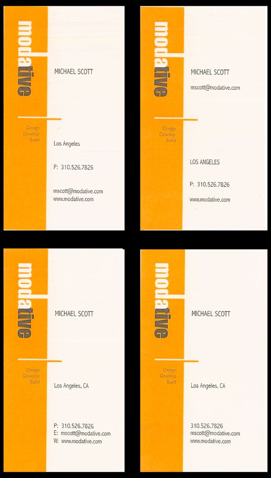 creative business cards