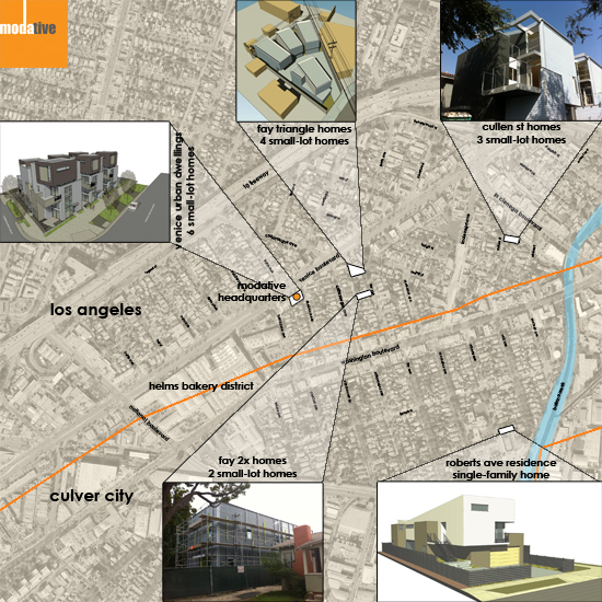 Culver City Arts District Project Map