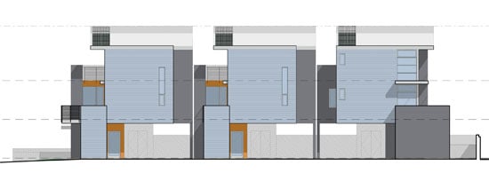 la small lot subdivision elevation