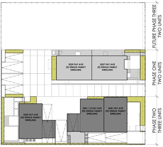 Modern Apartment Site Plan Los Angeles