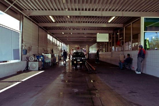 car wash tunnel