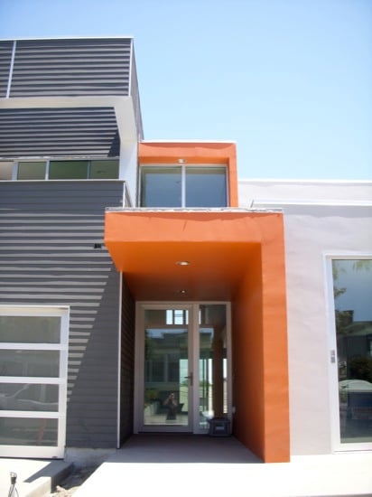modern home entry