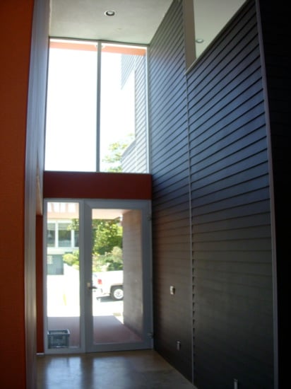 modern homes entry