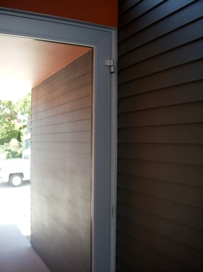 modern entry door