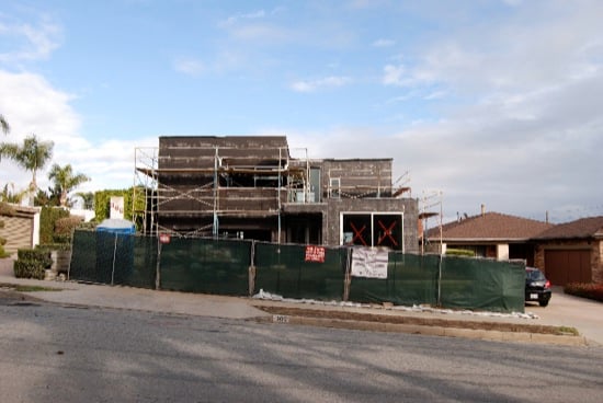 long beach modern remodel front