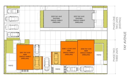 Site Plan Homes Modern Townhomes Fay 3X Homes